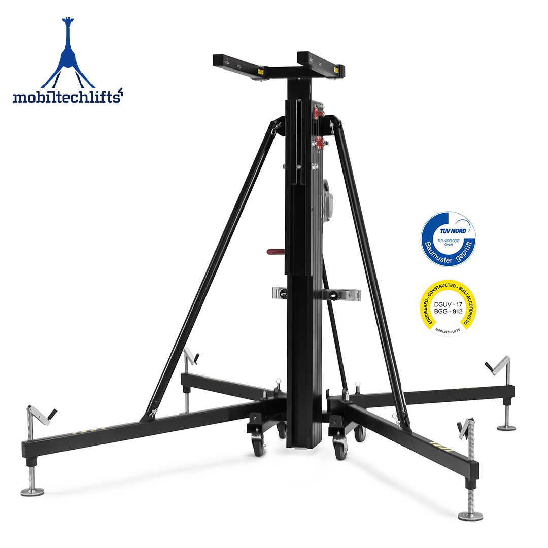 Mobiltechlifts ML3 - Lifting and Supporting Your Line Arrays